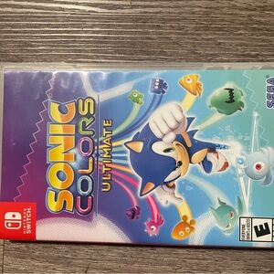 Nintendo switch sonic colors ultimate